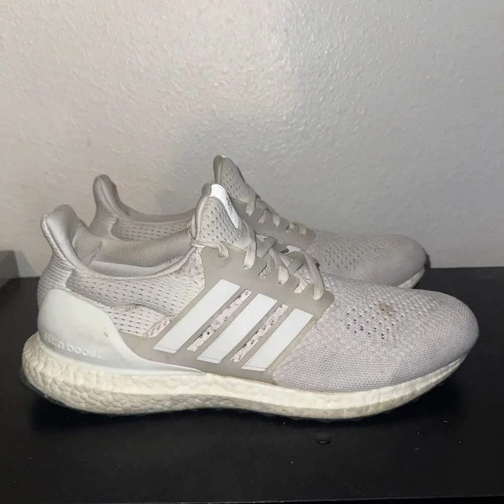 Men's adidas Ultraboost 1.0 Running Shoes Size 11 White